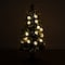 4ft. Fiber Optic Warm White Ornament LED Lights Pine with Mixed Tips Artificial Christmas Tree